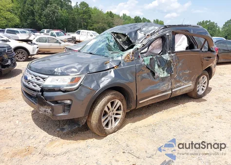 2018 Ford Explorer Xlt z USA, uszkodzony, nr VIN 1FM5K8DH0JGB38219